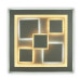 Світильник LED smart OXFORD+пульт 110W 3000-6000K IP20 білий квадрат ( 220425 )