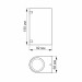 LED Світильник архітектурний AR022B IP54 VIDEX GU10x2 VL-AR022B - 480840