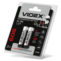 Акумулятори Videx HR6/AA 600mAh double blister/2шт HR6/600/2DB - 291857 - ціна за 1 шт. 91.00 грн., замовлення кратно блістеру (2/4/5/10шт)