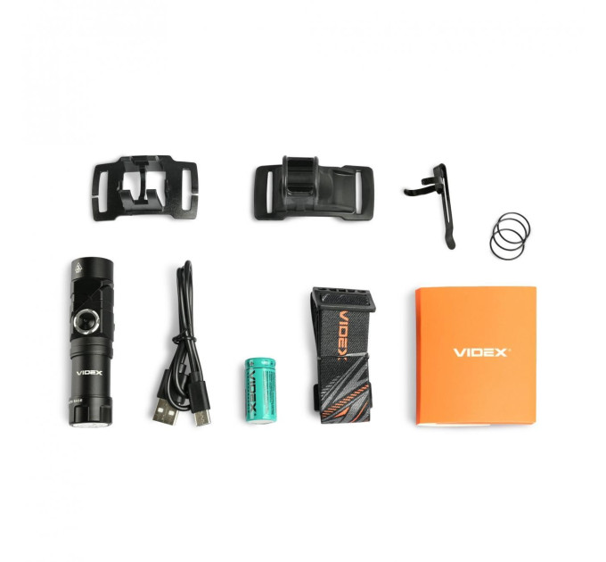 Портативний світлодіодний ліхтарик VIDEX VLF-A244RH 600Lm 5000K VLF-A244RH - 484220