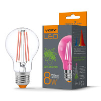LED лампа VIDEX Filament A60FF 08W E27 1200K VL-A60FF-08271 - 299341