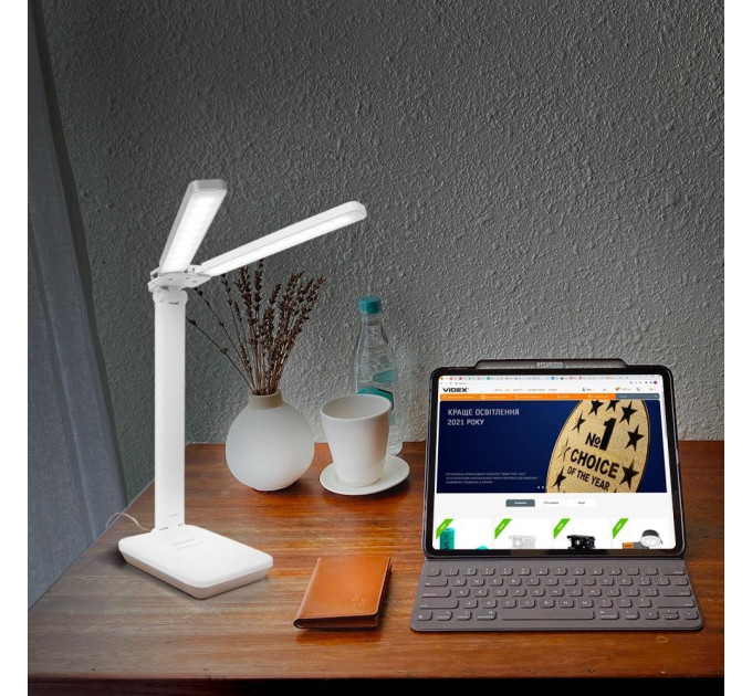 LED лампа настiльна з акумулятором TITANUM TLTF-010W 7W 2700-6000K TLTF-010W - 483698