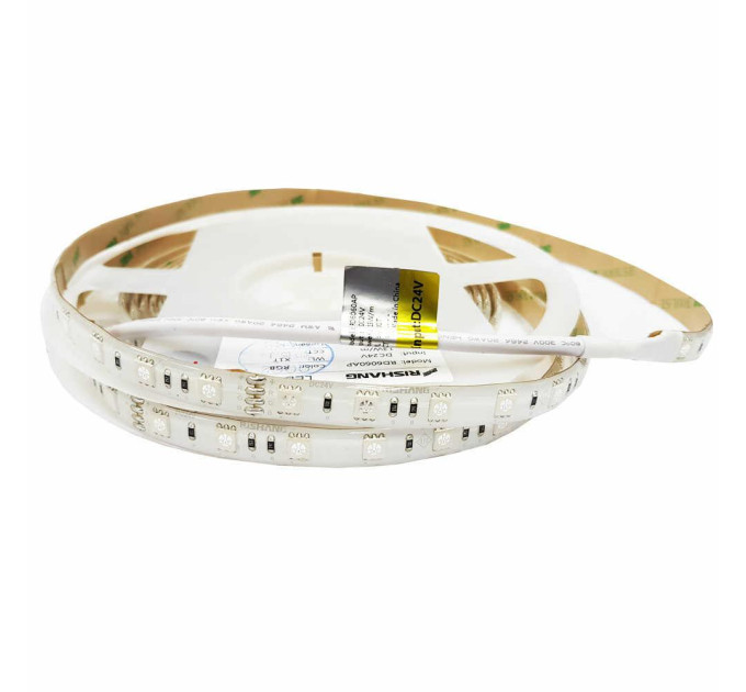 Світлодіодна стрічка RISHANG 24V 12,9W RGB 60led IP20 ( RD6060AP )