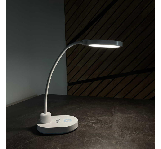 Настільна лампа з акумулятором LED ASPEN 6W 4200К біла Violux ( 540003​ )