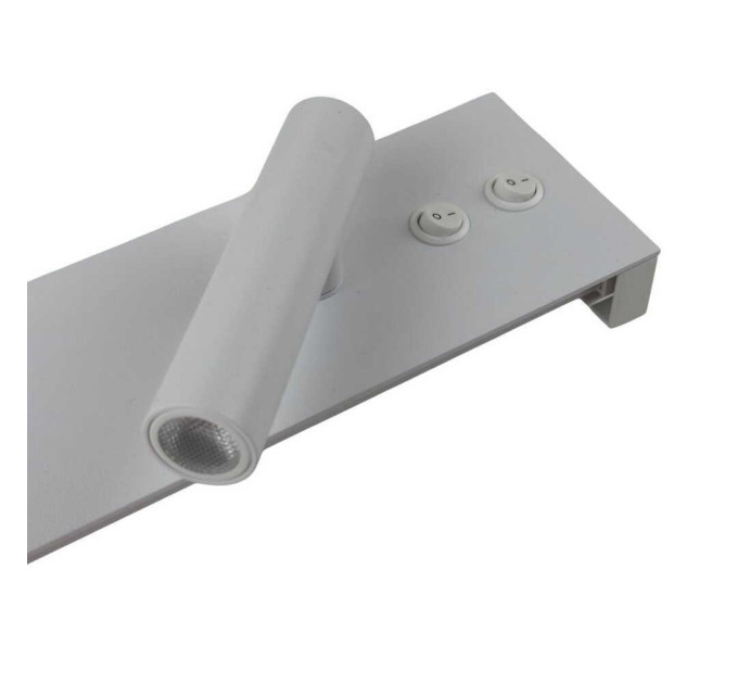 Світильник настінний Violux BITRIX-W USB 15W 3000/4200/6000K 865Lm IP20 білий ( 553006 )