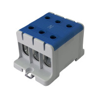Клемник на DIN-рейку FT1095N 3P,Cu:16-95 / Al:16-95 мм2, синій Промфактор ( FT1095N3 )