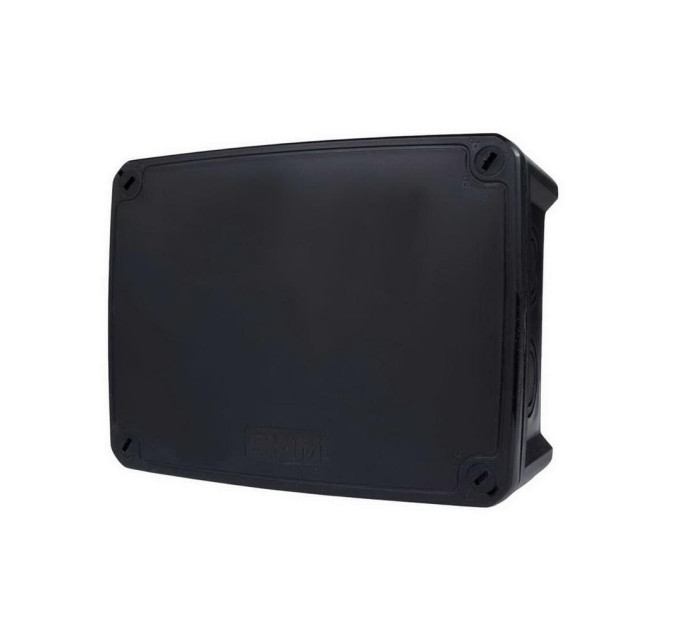 Коробка розподільча СКІМ K160B 163х123х68 без отворів чорна IP67 ( B1102015 )