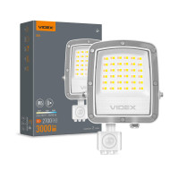 LED прожектор VIDEX F5 30W 3000-5000-6500K з датчиком руху 230V White (VL-F5-030CW-S) VL-F5-030CW-S - 400592 LED прожектор VIDEX F5 30W 3000-5000-6500K з датчиком руху 230V White (VL-F5-030CW-S) VL-F5-030CW-S - 400592