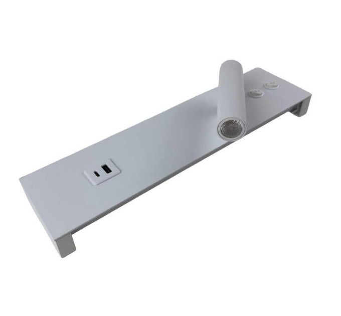 Світильник настінний Violux BITRIX-W USB 15W 3000/4200/6000K 865Lm IP20 білий ( 553006 )