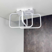 Світильник LED smart FIGARO +пульт 90W 3000-5000K IP20 білий Violux ( 220865 )