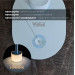 Настільна лампа з акумулятором LED ASPEN 6W 4200К біла Violux ( 540003​ )