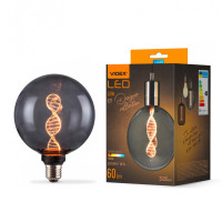 LED лампа VIDEX Filament VL-DNA-G125-S 3.5W E27 1800K Smoky VL-DNA-G125-S - 484442