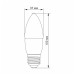 LED лампа VIDEX C37e 7W E27 3000K VL-C37e-07273 - 297279