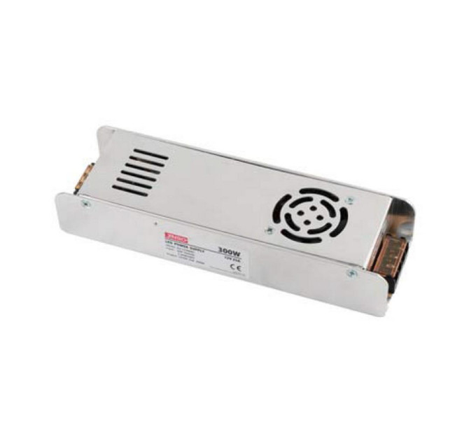 Блок живлення JINBO 300 Вт 220В AC/12В DC IP20 відкритий ( JLV-12300KS )
