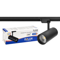 Прожектор світлодіодний трековий DELUX TL04 30 Вт 24° 4000K чорний
