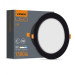 LED світильник Back вбудований круглий VIDEX 15W 5000K Black VL-DLBR-155B - 485258