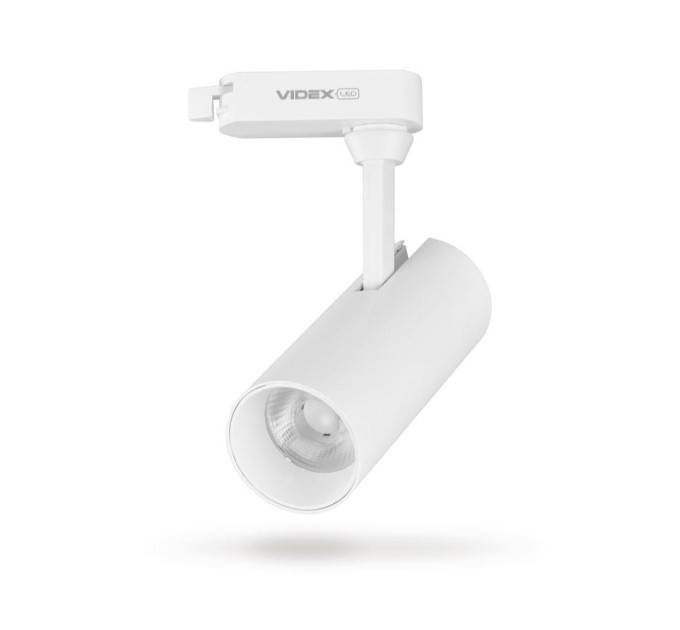 LED світильник трековий VIDEX 10W 4100K білий VL-TR04-104W - 299426
