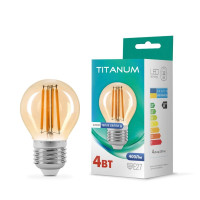 LED лампа TITANUM Filament G45 4W E27 2200K бронза TLFG4504272A - 298641