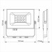 LED прожектор TITANUM TLF206 20W 6500K TLF206 - 293936