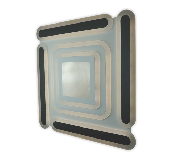 Світильник LED smart MATRIX+пульт 120W 3000-6000K IP20 чорний квадрат ( 220505 )