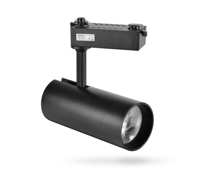 LED світильник трековий VIDEX 30W 4100K чорний VL-TR04-304B - 299365