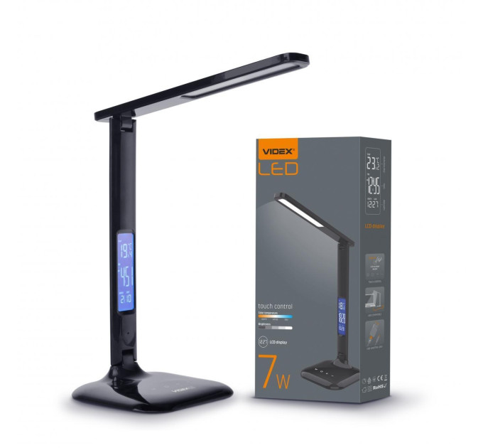 LED лампа настiльна VIDEX TF05B 7W 3000-5500K VL-TF05B - 299594