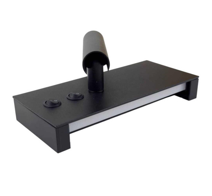Світильник настінний Violux BITRIX-W 10W 4200K 615Lm IP20 чорний ( 551103 )