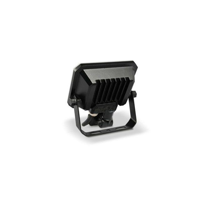 LED прожектор VIDEX F3 20W 5000K з датчиком руху 220V Black (VLE-F3-0205B-S) VLE-F3-0205B-S - 542477