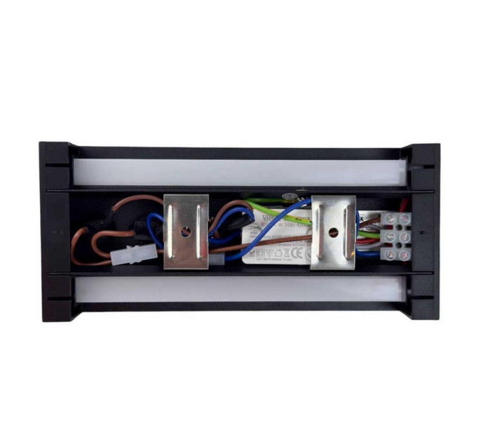 Світильник настінний Violux BITRIX-W 10W 4200K 615Lm IP20 чорний ( 551103 )