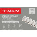 Клемна колодка гвинтова 10А 12шт 10мм2 PE (TF-KL10А-PE) TITANUM TF-KL10А-PE - 607595
