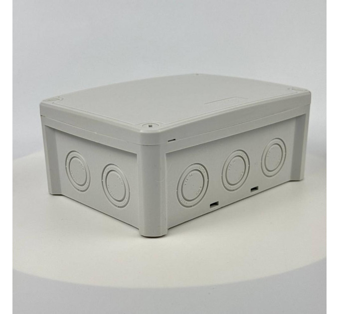 Коробка розподільча СКІМ K160 163х123х68 без отворів сіра IP67 ( B1102014 )