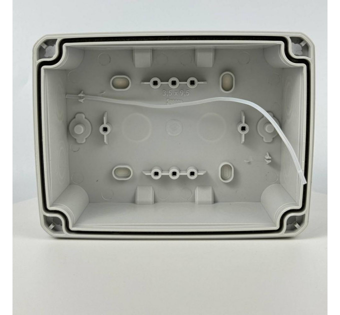 Коробка розподільча СКІМ K160 163х123х68 без отворів сіра IP67 ( B1102014 )