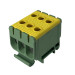 Клемник на DIN-рейку Al 6-50/Cu 6 2.5-50 мм² жовто-зелений Промфактор ( FT1050G3 )