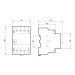 Контактор модульний MCF3i 40-40 4P з ручним керуванням Промфактор ( MCF3i4040230 )