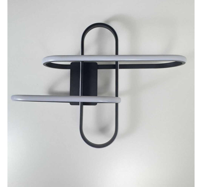 Світильник LED smart SKYLER-3D +пульт 90W 3000-5000K IP20 чорний Violux ( 220875 )