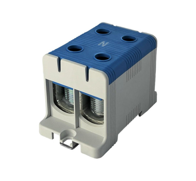 Клемник на DIN-рейку FT1150N 2P,Cu:35-150 / Al:35-150 мм2, синій Промфактор ( FT1150N2 )