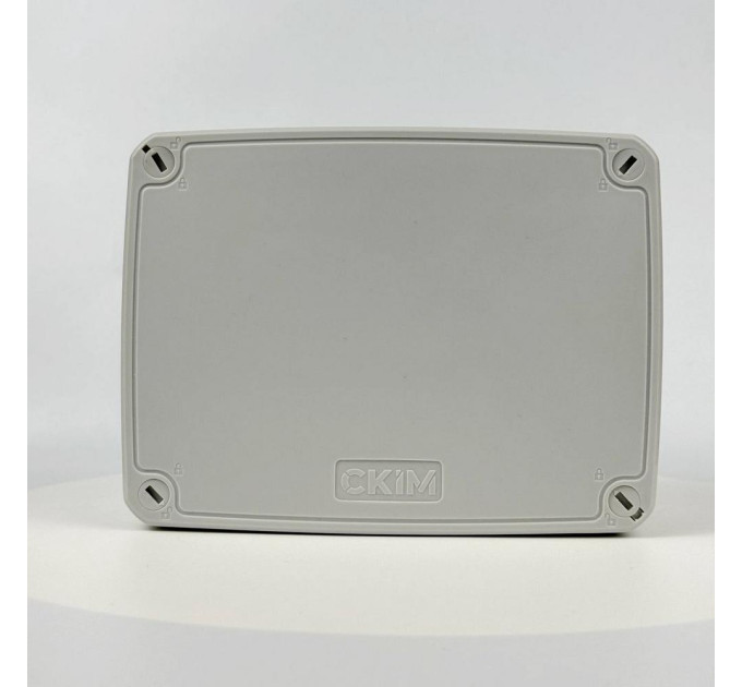Коробка розподільча СКІМ K160 163х123х68 без отворів сіра IP67 ( B1102014 )