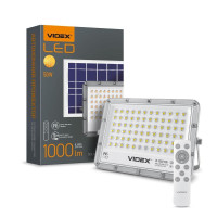 LED прожектор автономний VIDEX 1000LM 5000K 3.2V VL-FSO2-505 - 482493