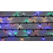 Гірлянда зовнішня DELUX STRING 200 LED 20m (2x10m) мулти/чорний IP44 EN