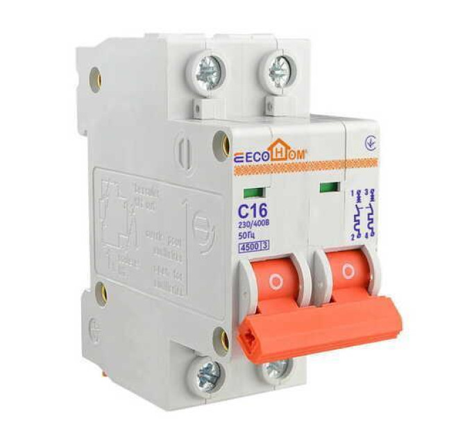 Автоматичний вимикач ВА ECOHоме 2P C25 ( ECO010020005 )