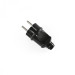 Вилка мережева з/з пряма 16А чорна TITANUM STANDARD TF-PL116G-B - 483971
