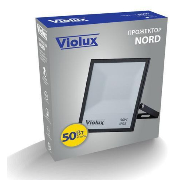 Прожектор LED Violux NORD 50W SMD 6000K 4750lm IP65 ( 400032 )