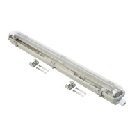 Світ-к світлодіод. DELUX PC7 LED SLIM (1*600мм) IP65 G13 без ламп