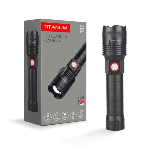 Портативний світлодіодний ліхтарик TITANUM TLF-T07 700Lm 6500K TLF-T07 - 483322