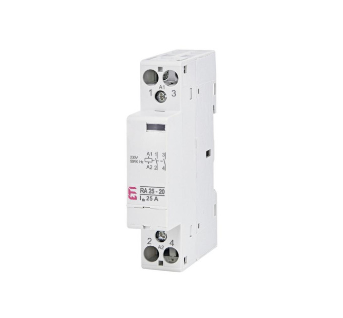 Контактор модульний ETI RA 25-20 230B AC (2464093)