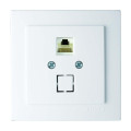 Розетка Nilson Touran біла комп'ютерна  CAT5e RJ45 ( 24111044 )