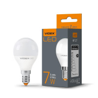 LED лампа VIDEX G45e 7W E14 4100K VL-G45e-07144 - 297309