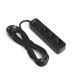 Мережевий подовжувач VIDEX ONCORD з/з 3п 3м (3x1.5мм) з кнопкою Black VF-PD33G-B - 484879