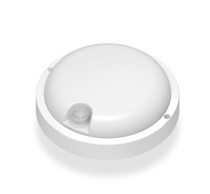 LED світильник з датчиком ІЧ IP54 круглий VIDEX 12W 5000K сенсорний білий VL-BHR-125W-SP - 480680