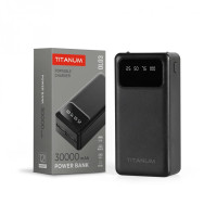 Повербанк 30000mAh TITANUM OL03 Black TPB-OL03-B - 484121